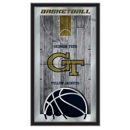 HOLLAND BAR STOOL CO Georgia Tech 15" x 26" Basketball Mirror MBsktGATech